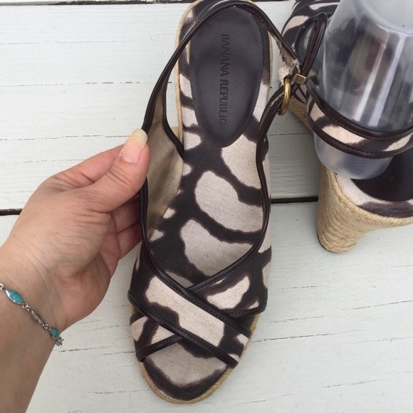 Banana Republic Wedge Sandals - Picture 5 of 8